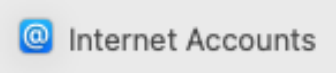 Internet Accounts